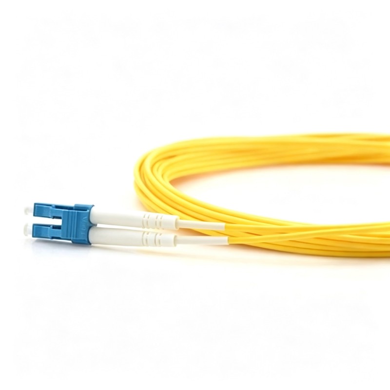 (image for) LC/UPC to LC/UPC Duplex OS2 Single Mode Fiber Patch Cable - image 3