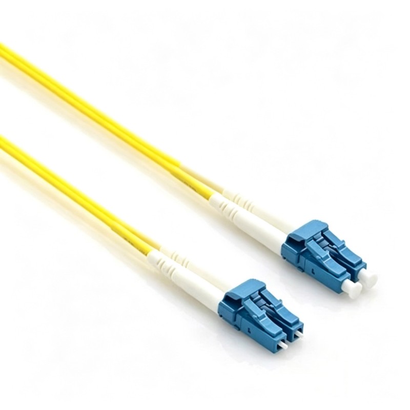 (image for) LC/UPC to LC/UPC Duplex OS2 Single Mode Fiber Patch Cable - image 4