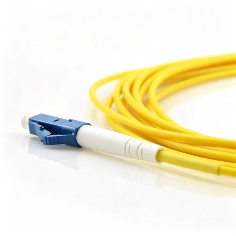 (image for) LC/UPC to LC/UPC Simplex OS2 Single Mode Fiber Patch Cable - image 3