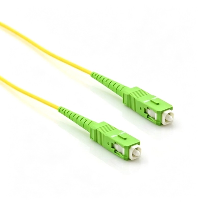 (image for) SC/APC to SC/APC Simplex OS2 Single Mode Fiber Patch Cable - image 5